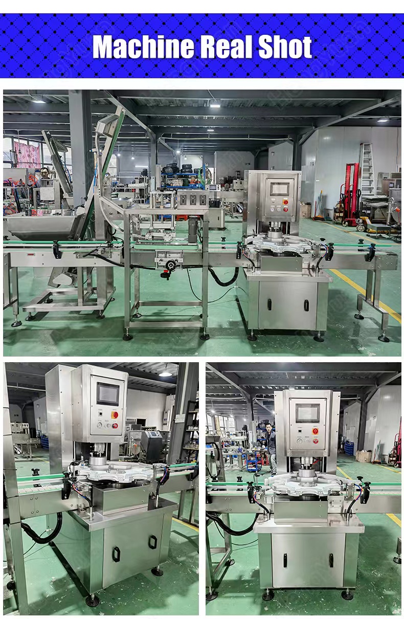 HYSC-X30 Vacuum capping machine real shot