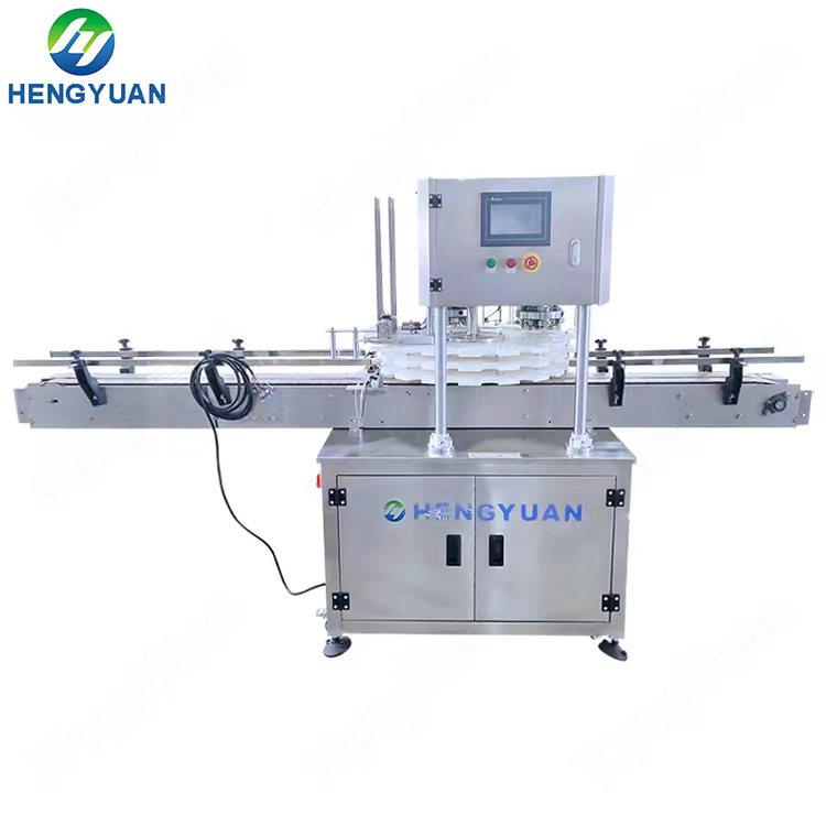 HYXG-300F Automatic Cans Plate Lid Double Heads Capping Sealing Machine.jpg